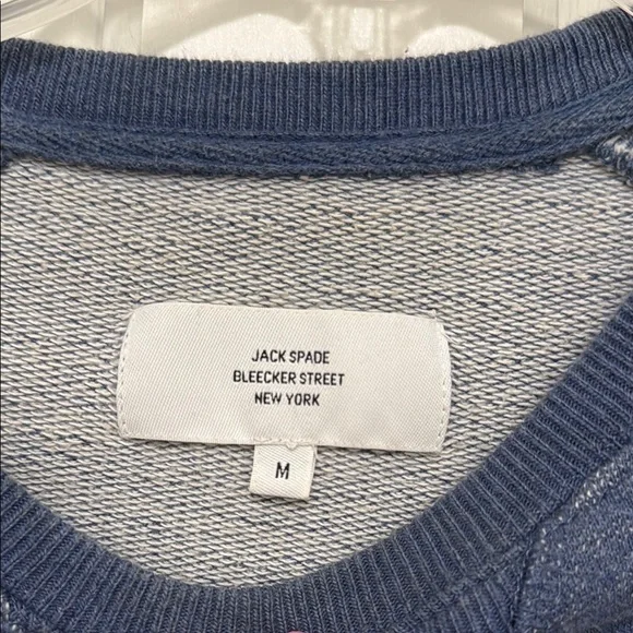Jack Spade Blue Sweatshirt Classic Pullover - Picture 3 of 5